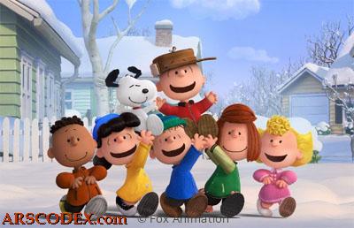 Imagen promocional de la película Peanuts