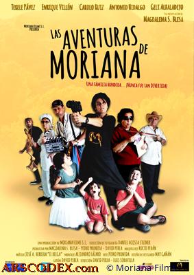 Cartel del filme Las aventuras de Moriana Cartel del filme Las aventuras de Moriana