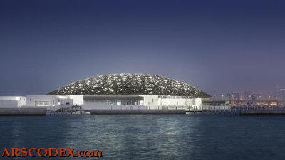Louvre Abu Dhabi Museum exterior