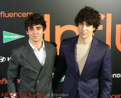 Los Javis, premiados en los premios Influencers