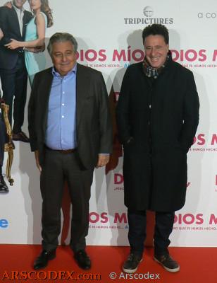 Christian Clavier y Philippe de Chauveron en la premiere en Madrid de Dios mío, ¿pero que te hemos hecho... ahora? Christian Clavier y Philippe de Chauveron en la premiere en Madrid de Dios mío, ¿pero que te hemos hecho... ahora?