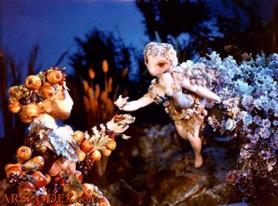 Fotograma de la versión de marionetas de Sueño de una noche de verano por Jiří Trnka