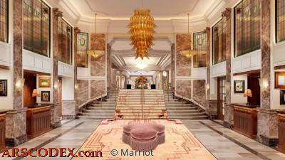 Madrid Palace Hotel entrance hall