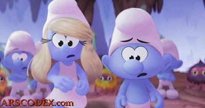 Still from 2025 Smurfs movie