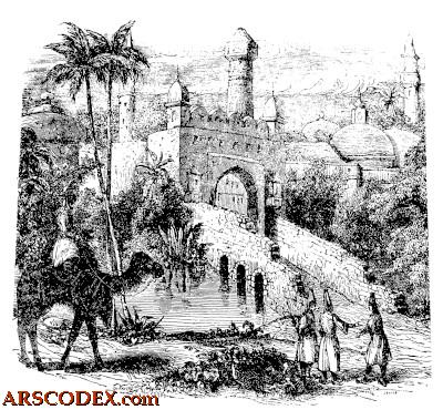 The Three Calenders old Victorian illustration