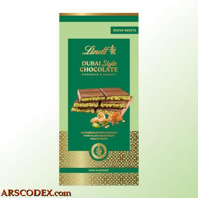 Dubai style chocolate from Lindt brand