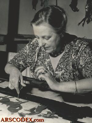 Adult Lotte Reiniger working