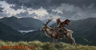 Princess Mononoke fan AI made film still