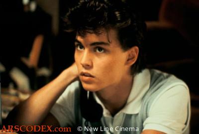 A Nightmare on Elm Street (1984) film still with Johnny Depp